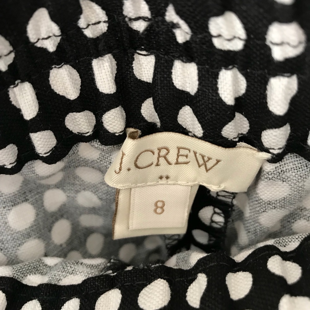 J. Crew polka dot shorts